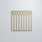 Ekena Millwork Large Cedar Park Decorative Fretwork Wood Wall Panels, Hickory, 23 3/8"W x 23 3/8"H x 3/8"T WALW24X24X0375CRPHI - alternate 3
